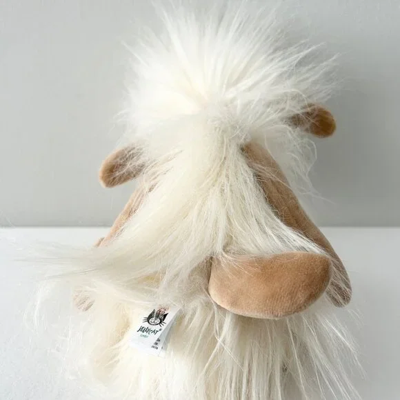JELLYCAT Swellegant Sophie Sheep Plush 15” Stuffed Animal Toy Silky Fur Glitter - Picture 7 of 9